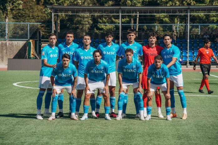 Napoli Primavera squadra schierata
