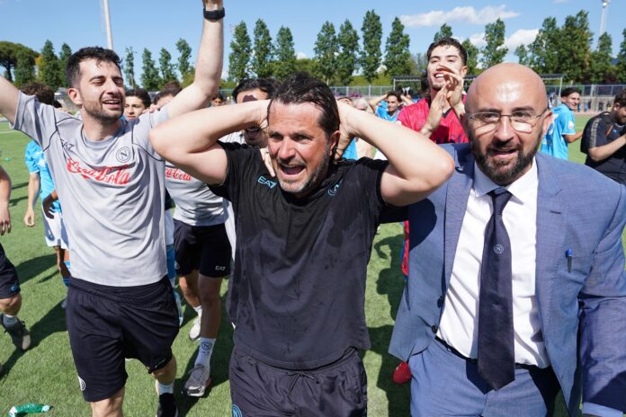 Dario Rocco festeggia